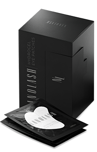 Hydrogeeliset silmälaput ripsienpidennystä varten